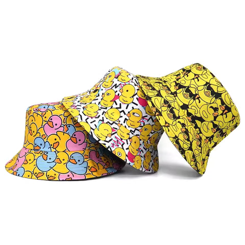 Duck Print Bucket Hat