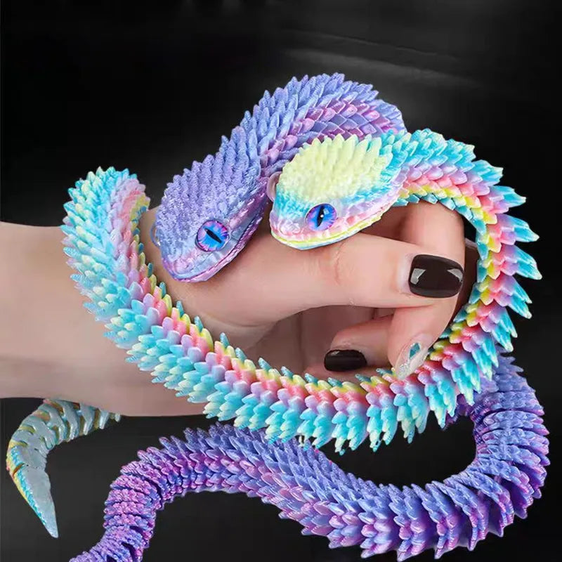 Articulated Snake with Egg