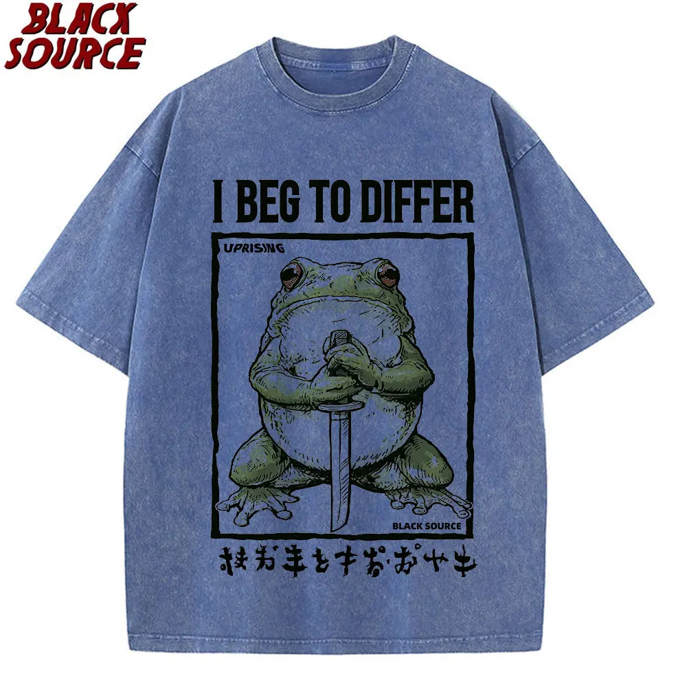 I Beg To Differ Frog T Shirt