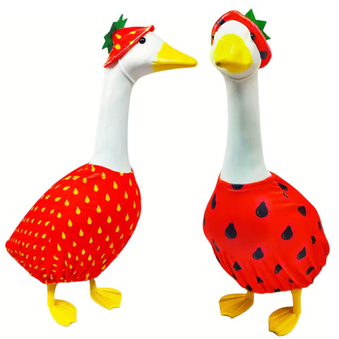 Strawberry Goose Costume
