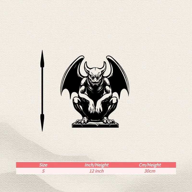 Metal Wall Gargoyle