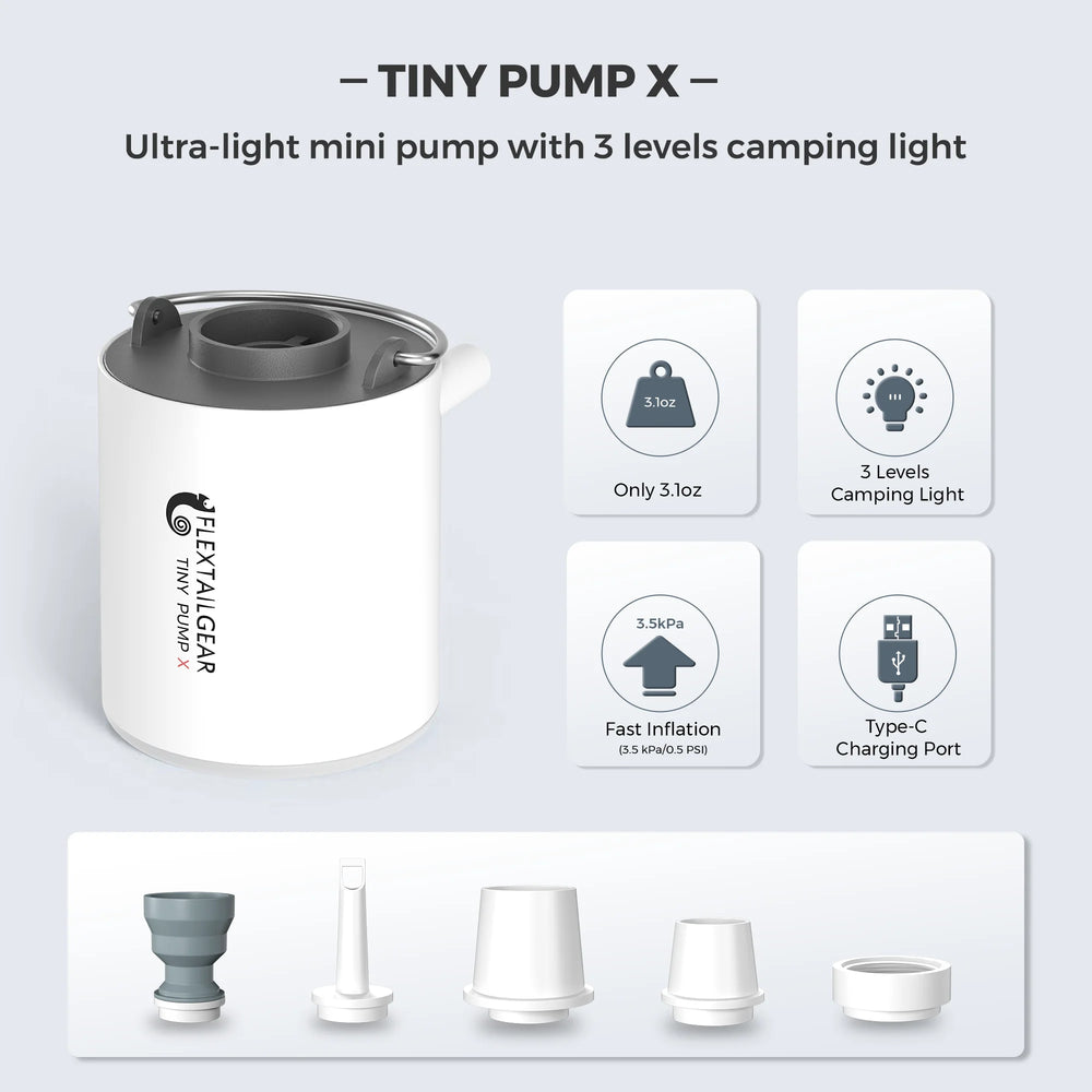 Mini Camping Air Pump Lantern