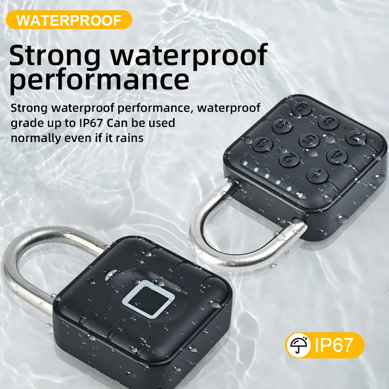 Smart Fingerprint Padlock