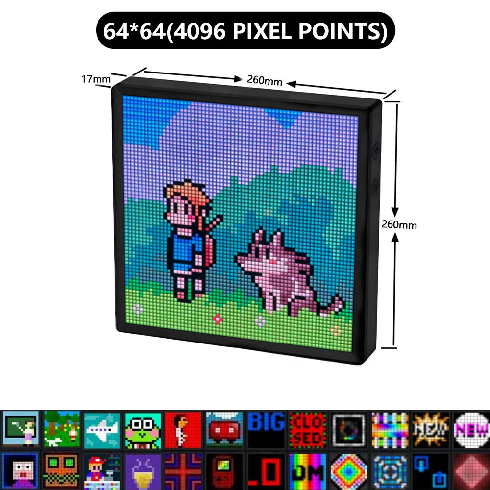 Bluetooth LED Pixel Art Display – view 6