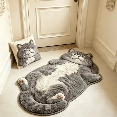 Sleeping Cat Area Rug