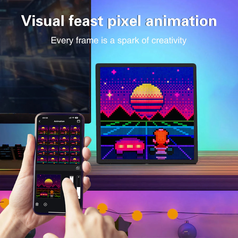 Bluetooth LED Pixel Art Display – view 4