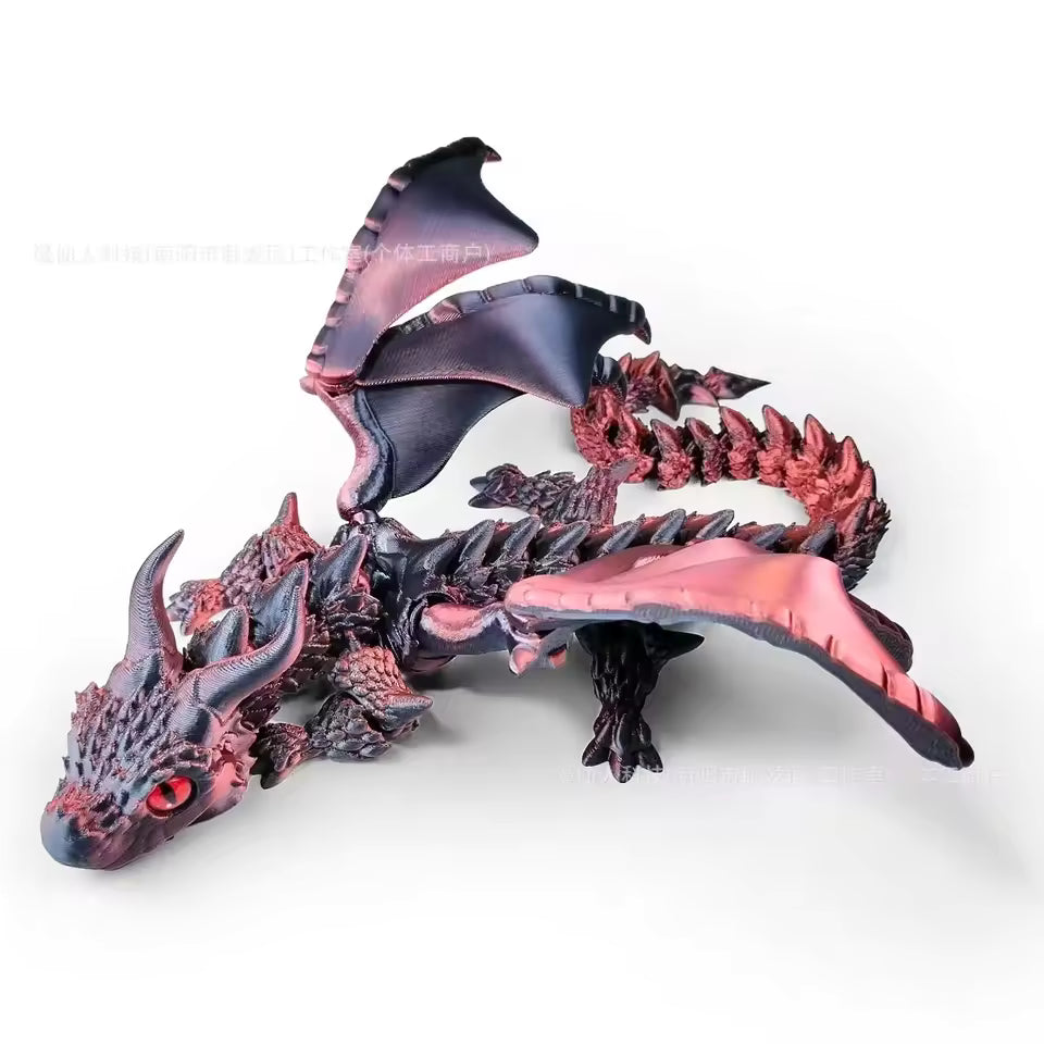Gemstone Winged Dragon