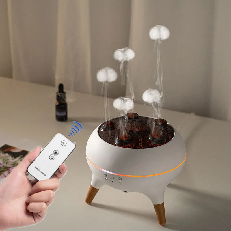 Humidificador de aire dinámico tipo medusa 250 ml