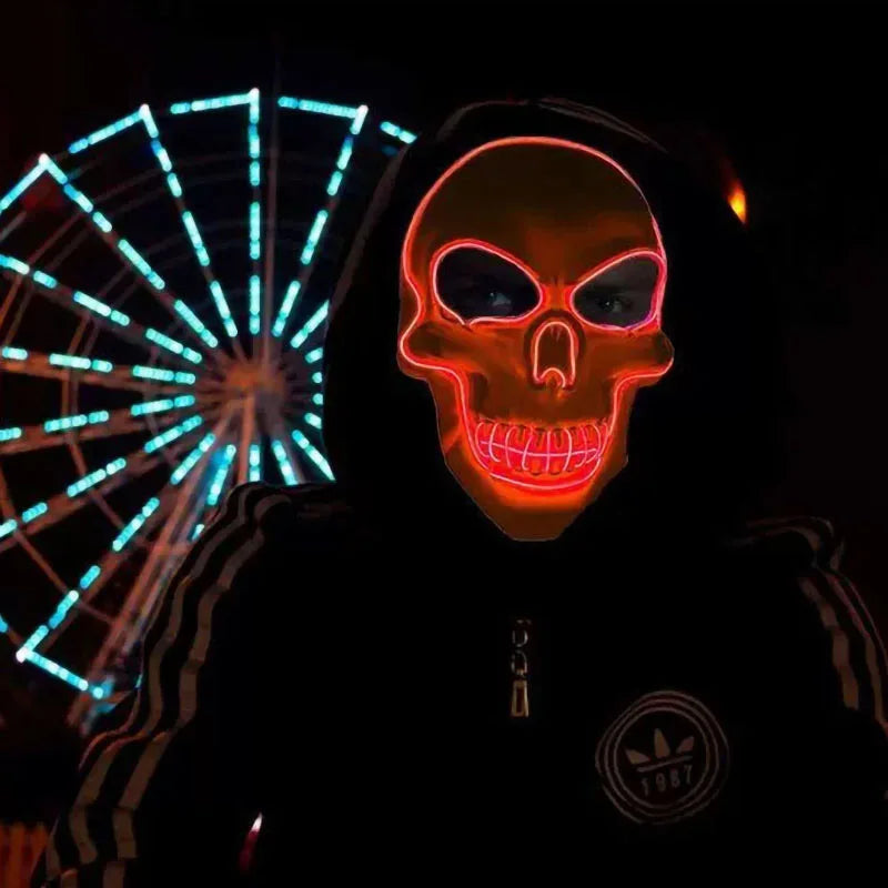 LED Skull Mask