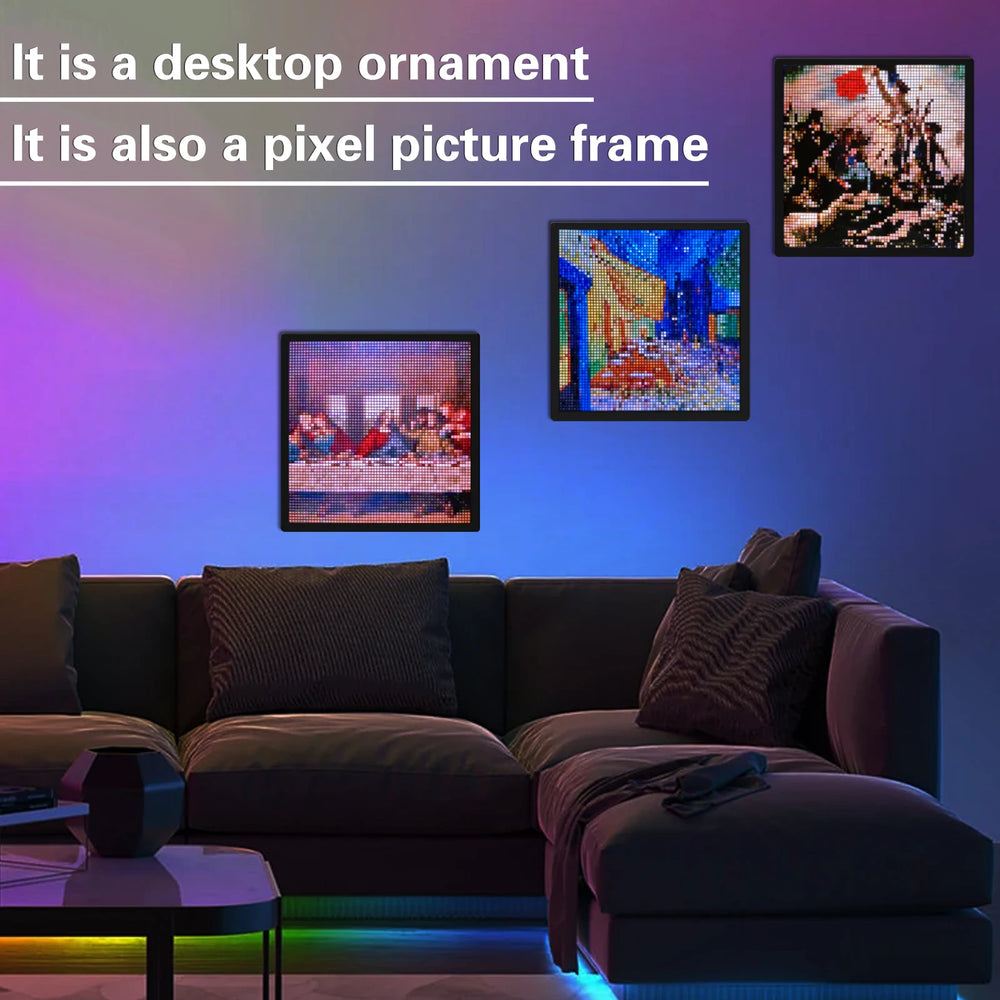 Bluetooth LED Pixel Art Display – view 3