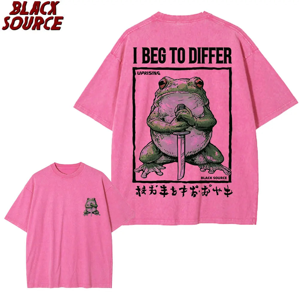 I Beg To Differ Frog T Shirt