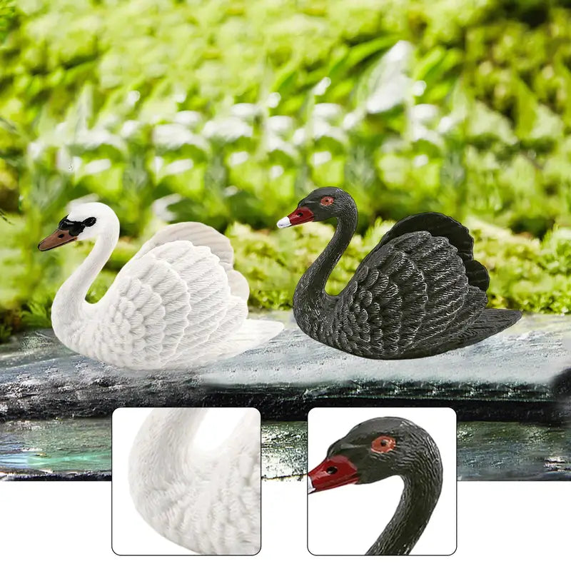 Swan Shelf Statue