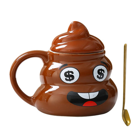 Poop Mug with Spoon