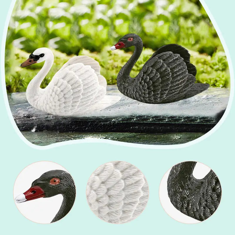 Swan Shelf Statue