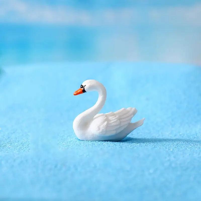 Cisne bonsái en miniatura