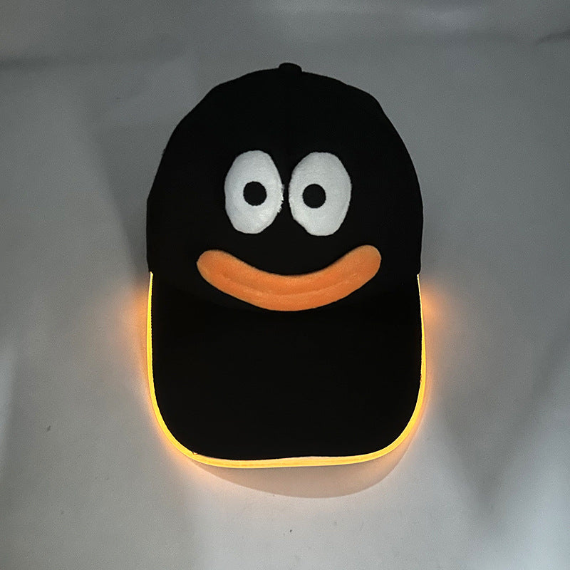 قبعة بيسبول مضيئة بمصابيح LED