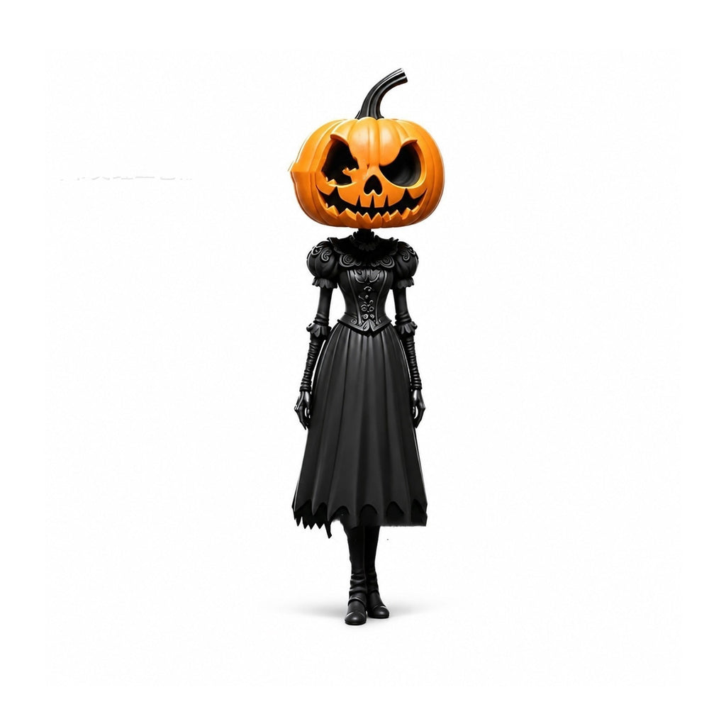 Figura de cabeza de calabaza