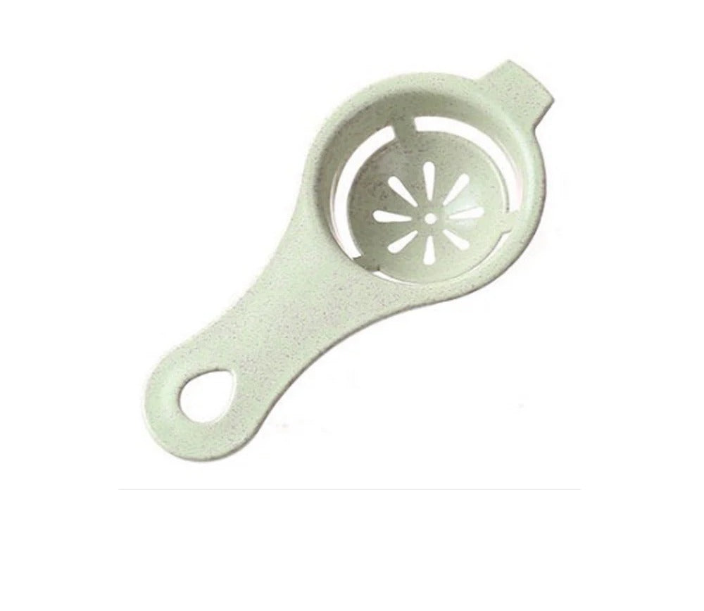 Green: the separator on a plain background