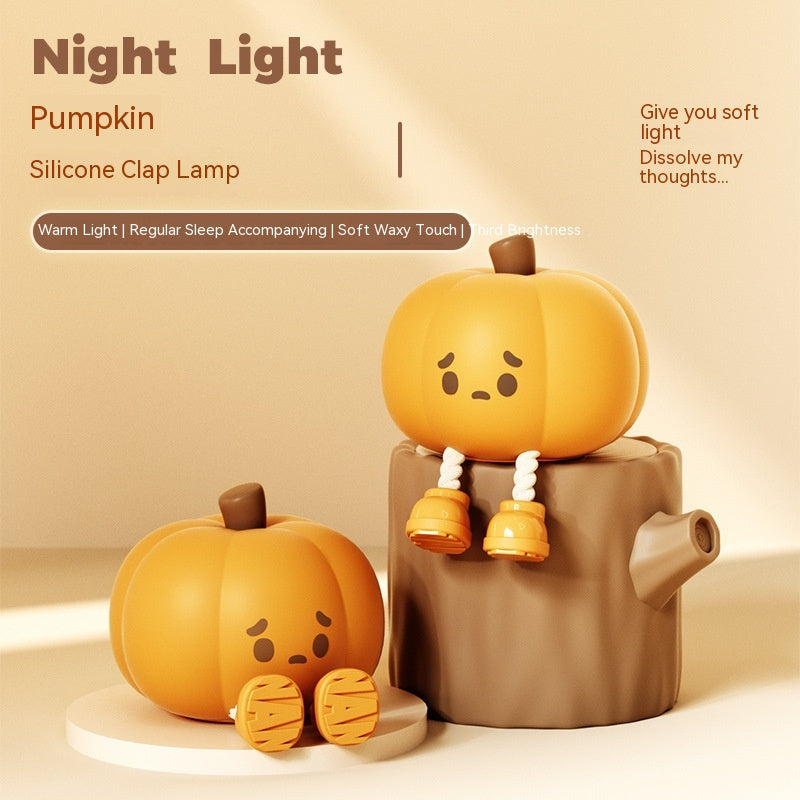 Pat-On Pumpkin Night Light