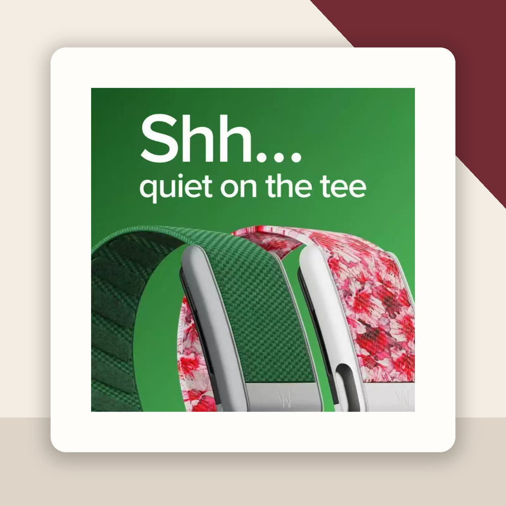 Floral-Print Woven Nylon Band