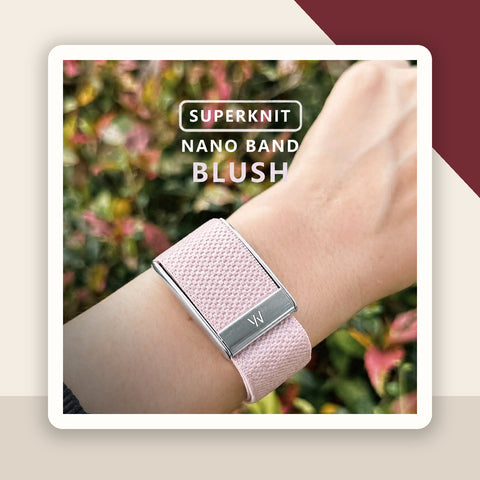 Mist Pink Elastic Nylon Sport Band