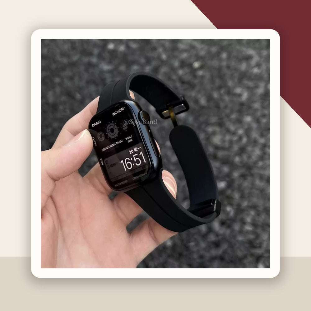 Minimal Magnetic Silicone Sport Band