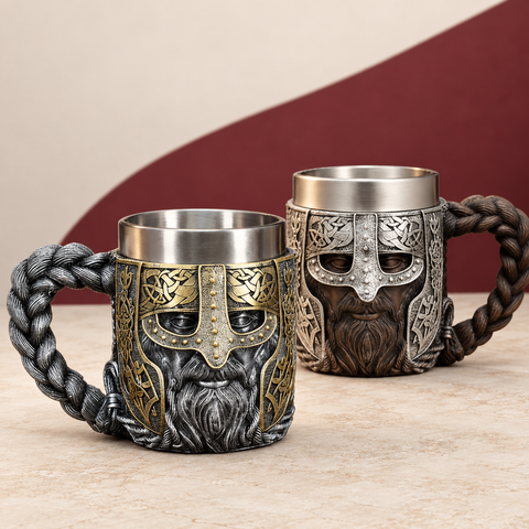 Viking Helmet Tankard on The Weird Store studio background