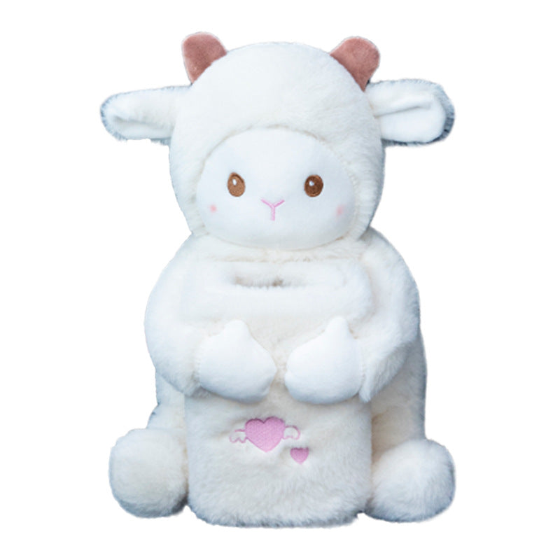 Lion Plush Car Tissue Holder