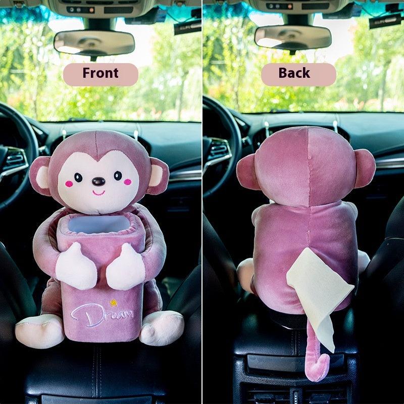 Lion Plush Car Tissue Holder