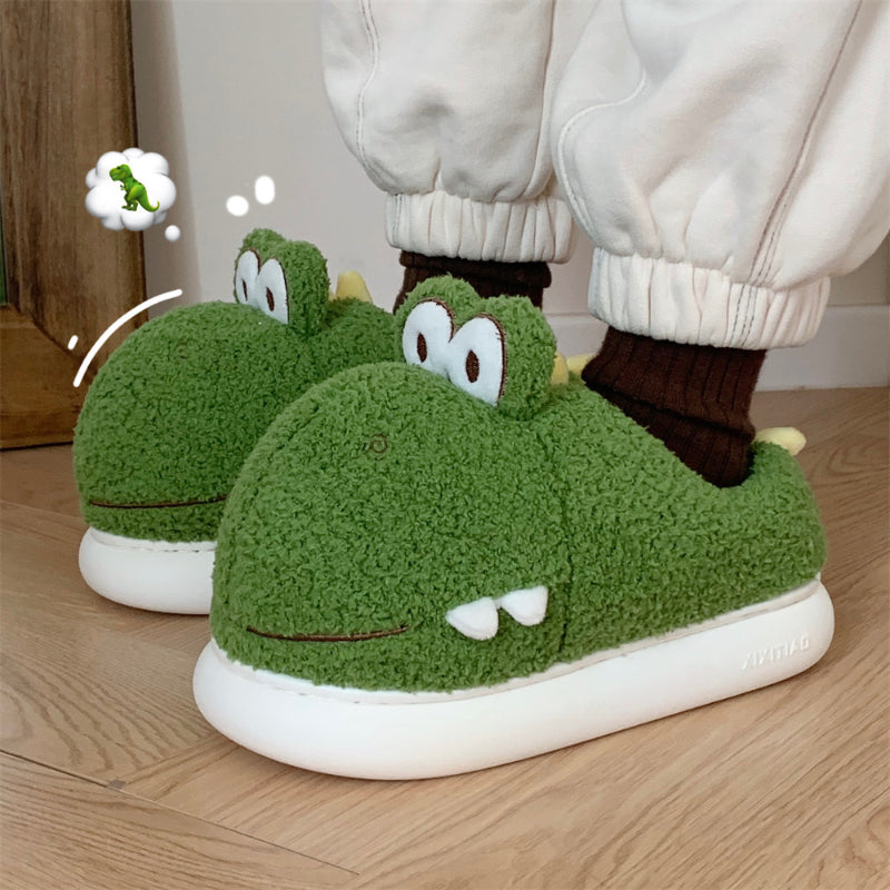 Pantuflas de búho afelpadas