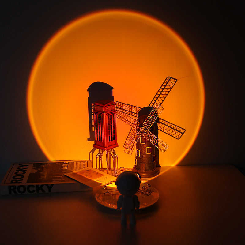 Robot Sunset Lamp – view 3