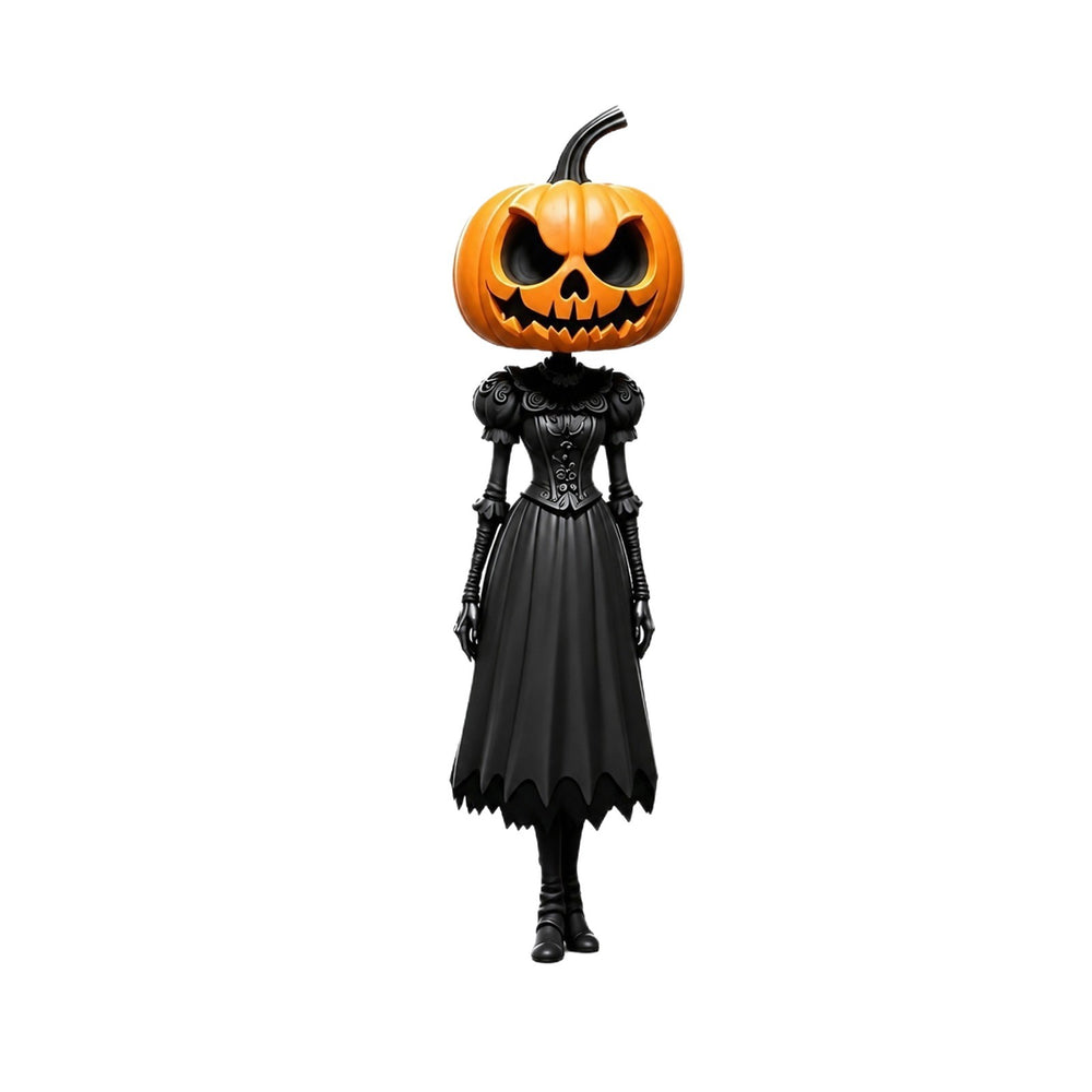 Figura de cabeza de calabaza
