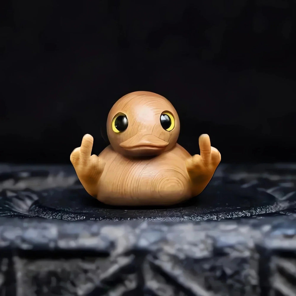 نحت خشب صلب لمكتب منزلي بتصميم كرتوني