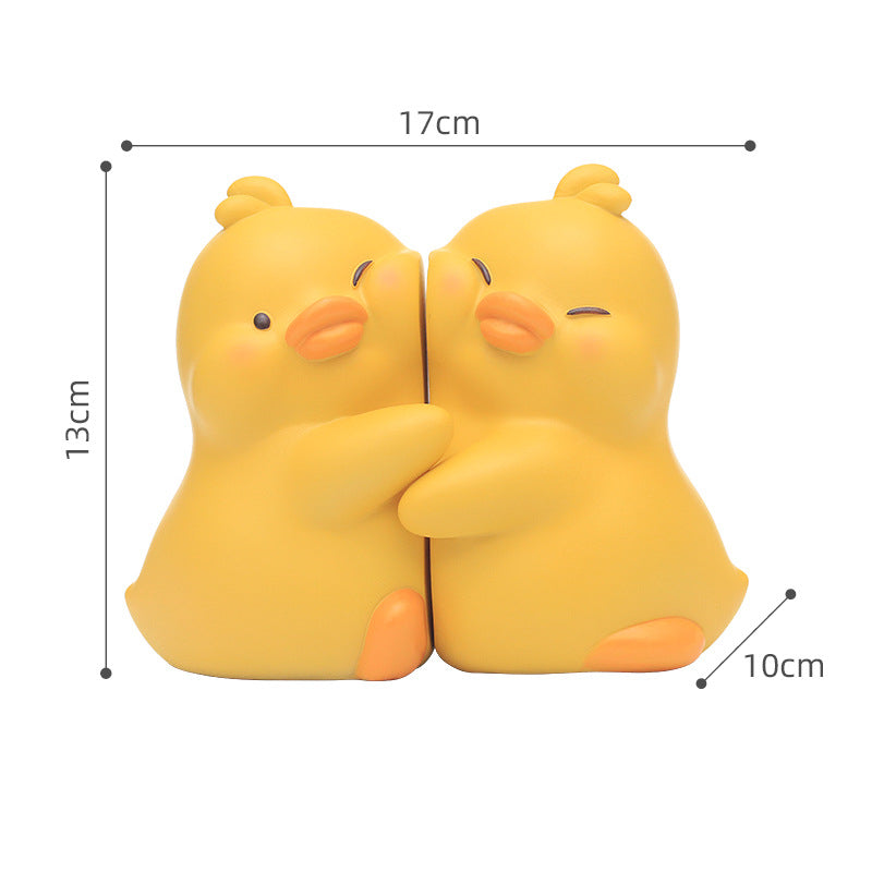 Sujetalibros de pato