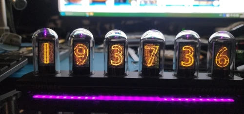 ساعة مكتب RGB بنمط نيكسي