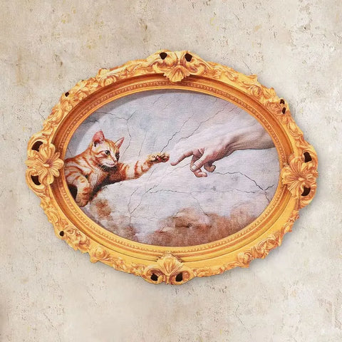 Funny Cat Frame Magnet