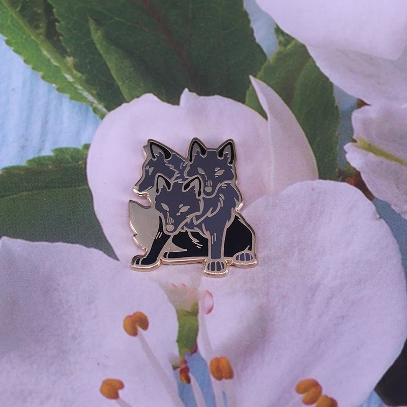 Cerberus Enamel Pin