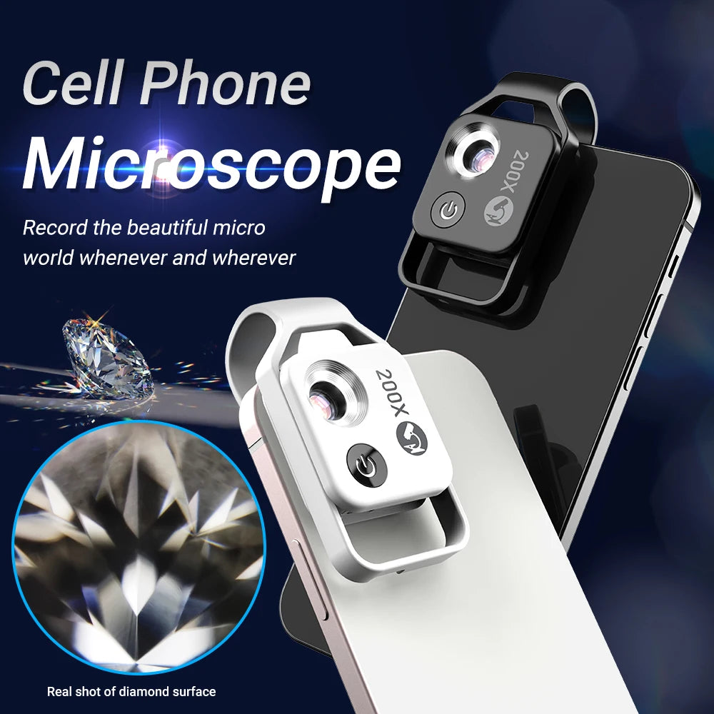 Smartphone Microscope Lens