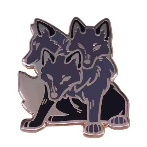 Cerberus Enamel Pin