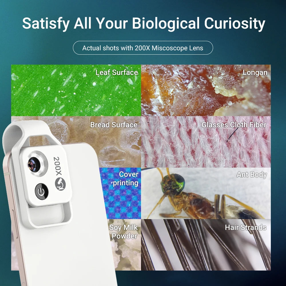 Smartphone Microscope Lens