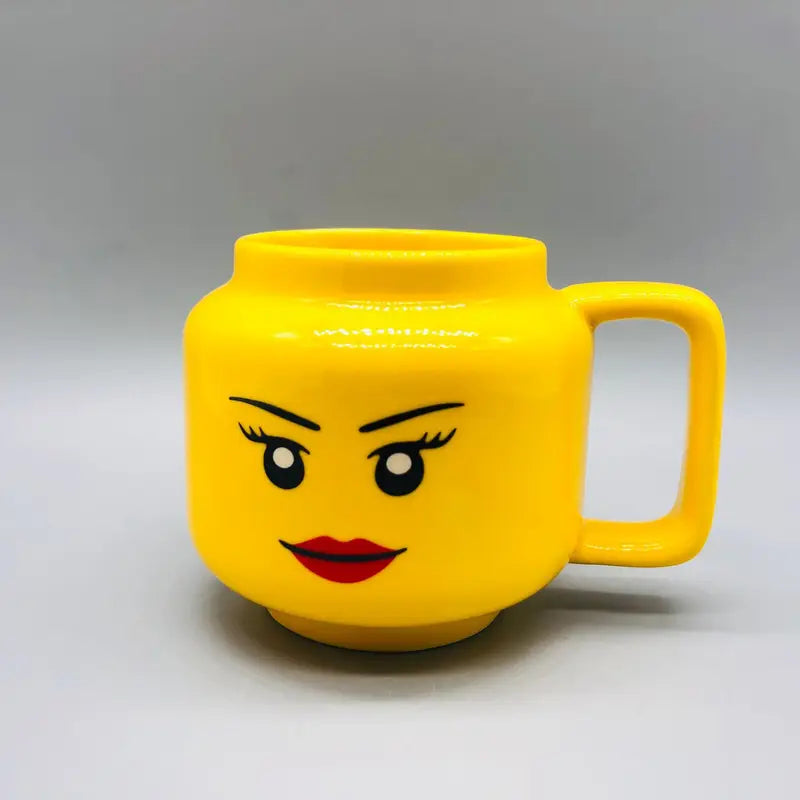 Taza de cerámica de dibujos animados