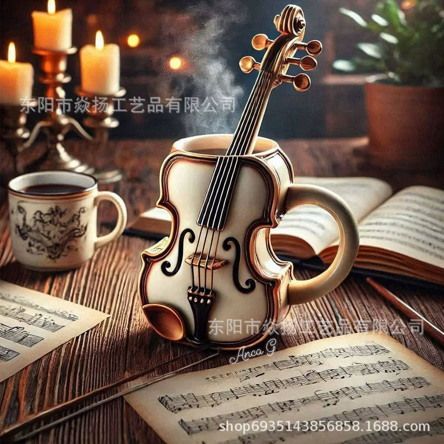 Violin Coffee Mug