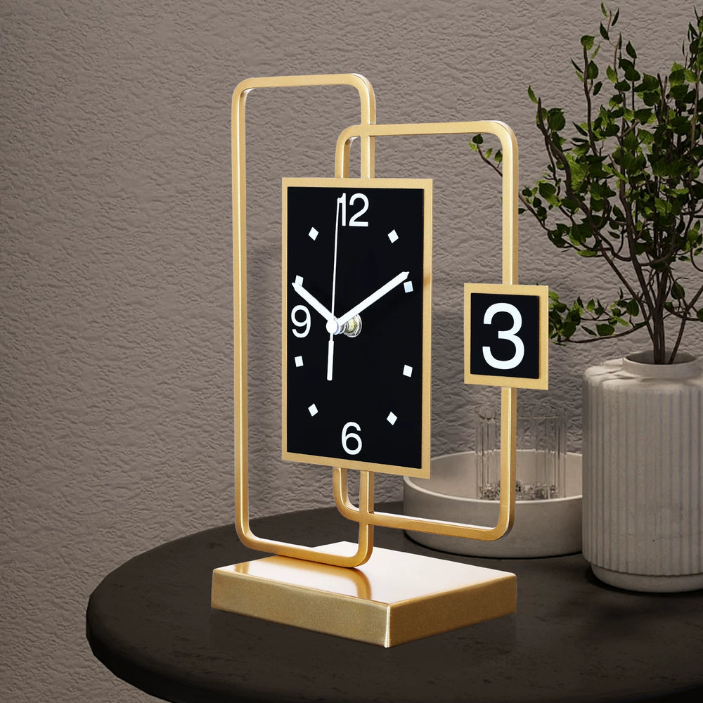 Modern Tabletop Clock detail