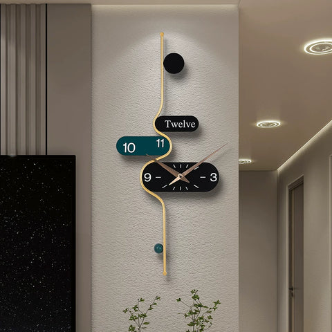 Modern Luxury Wall Clock in a contemporary interior