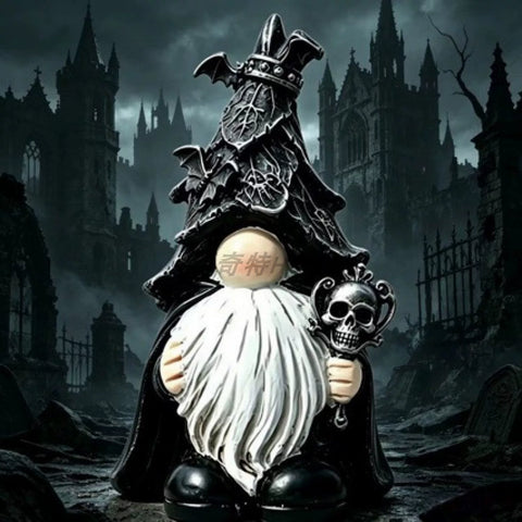 Black Gothic Gnome