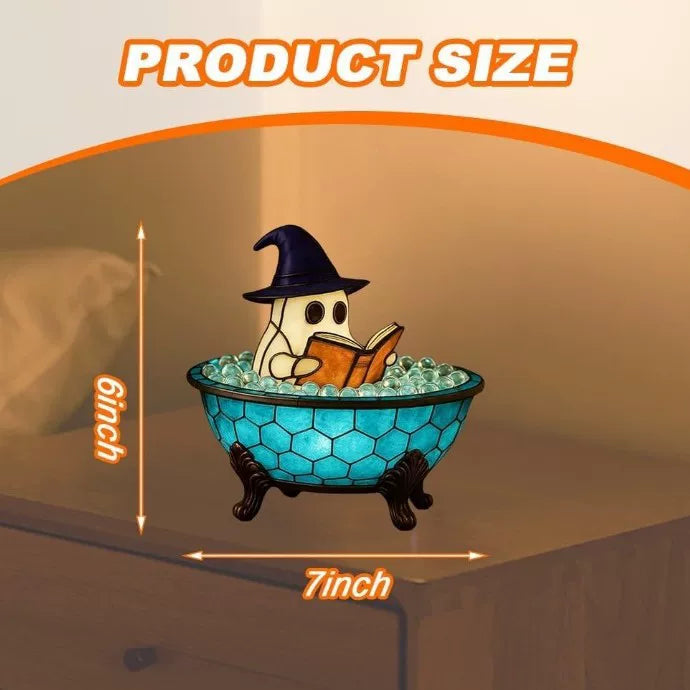 Luz de ambiente de fantasma para baño de burbujas