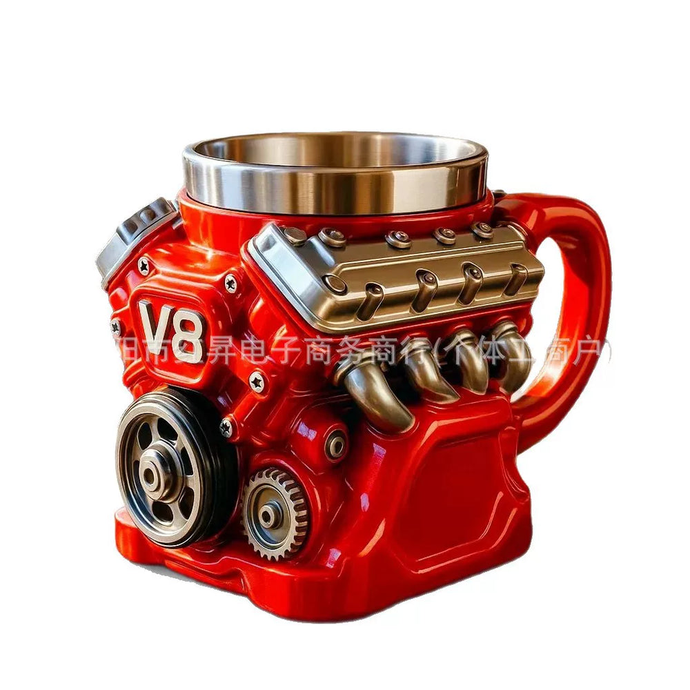 Retro Engine Coffee Mug