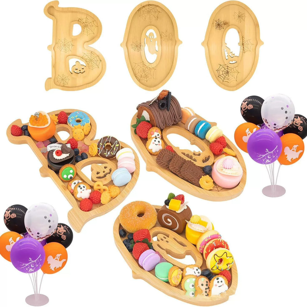 Halloween BOO Charcuterie Board