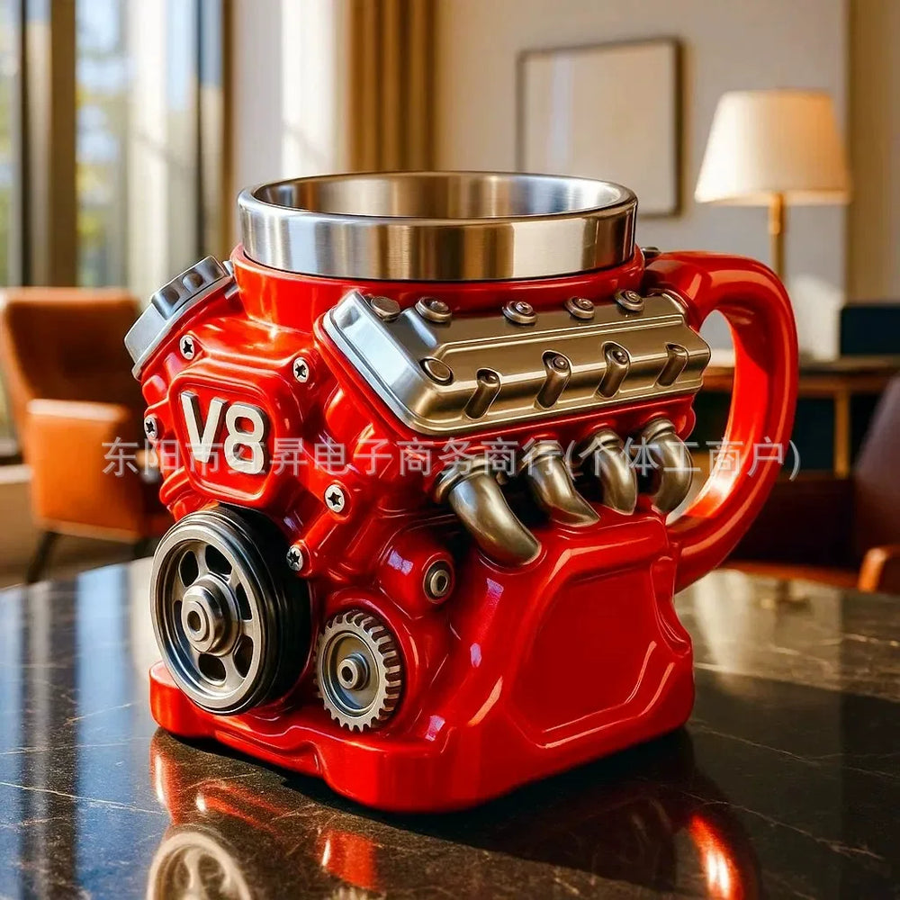 Retro Engine Coffee Mug