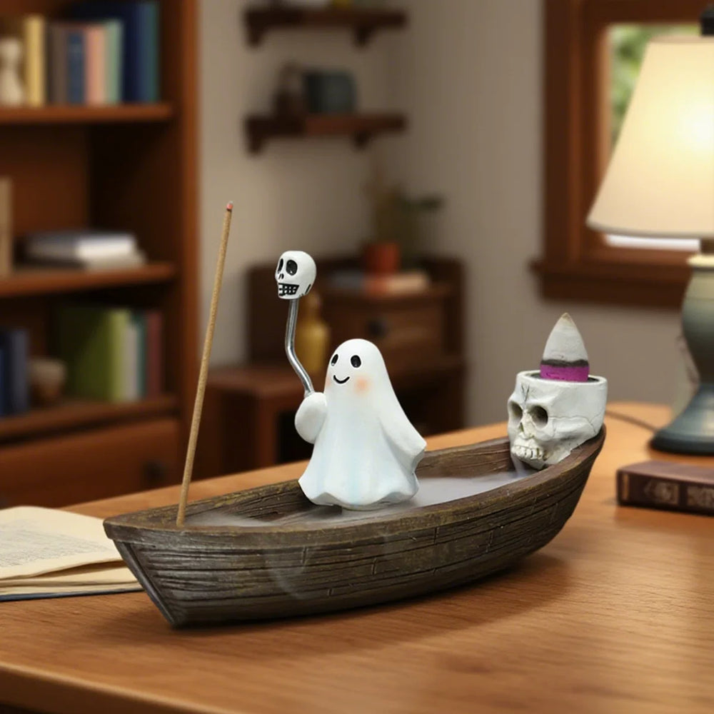 Quemador de incienso de barco fantasma